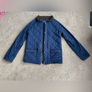 Kids dark blue vinevard vines coat